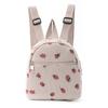 Mochila Mais Vendida Transfronteiriça Mini Cor Sólida Mochila Multicolorida Mochila de Veludo da Moda Mochila Pequena Simples Casual para Homens e Mulheres