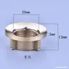 Accesorios para Grifo Base de Fijación para Grifo de Agua Fría Únicamente Patas Rectas de 4 Puntos Tuerca de Cobre Fregadero Lavabo Accesorios para Grifo de Dos Agujeros