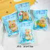 Bolsa de hielo enfriadora de dibujos animados linda para estudiantes, gadget de enfriamiento de verano, bolsa de hielo portátil para alivio del calor