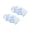Set de Ajuste de Almohadilla Separadora de Dedos para Juanetes, Separador de Solapamiento Óseo del Dedo Gordo del Pie, Separador de Dedos Suave de Tres Agujeros Anti-Fricción