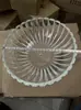 Pantalla de Lámpara de Cristal Estilo Europeo, Lámpara de Vela, Cuenco y Plato de Vidrio, Accesorios de Iluminación para Candelabros, Accesorios de Iluminación DIY para Lámparas de Pared, Piezas