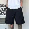 Atacado de Fábrica Shorts Casuais Masculinos Largos Versáteis Estilo Americano Secagem Rápida Finos Respiráveis de Verão Comprimento Médio