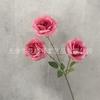 Flores Artificiales Rojo Rosa para Boda, Flores Falsas Decorativas Rojo Rosa para Arreglos de Techo y Piso de Boda, Utilería para Montaje de Escena Floral