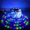 Nuevas luces LED con tubo de arcoíris luces de color de segunda línea luces de neón luces coloridas para exteriores impermeables con estrellas suaves