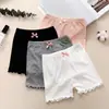 Xin Xuan Pantalones Cortos de Seguridad para Niños Verano Delgados de Seda de Leche para Niñas Anti-Exposición