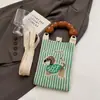 26 Novos Modelos de Bolsas de Celular com Alça de Algodão, Mini Bolsas Transversais Portáteis Versáteis de Tricô Fofas da Fábrica da Amazon