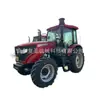 Tractor con Ruedas Rojo Oriental Lx1404 Cabina Original Tractor Agrícola Grande de Cuatro Ruedas para Campos de Arroz y Tierra Seca