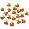 Frutas Artificiais DIY Material de Produção Pequena Acessórios para Prendedor de Cabelo Limão Morango Manga Pacote de Material Caseiro Pequeno Mahjong