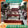 Mesa de Caligrafía China Madera Maciza Antigua Silla de Montar Escritorio y Silla de Estudiante Capa Única con Cabecera Elevada Mesa de Caligrafía y Pintura Mesa de Aprendizaje y Entrenamiento