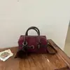 Elegante bolso de bolos de bloques de color de alta calidad para mujer, un bolso de hombro que también se puede llevar cruzado, nuevo bolso tote casual y elegante otoño 2026