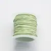 Cuerda de Cera 1mm Cordón de Cuero Pulsera Hilo Rollo Pequeño Cuerda de Cera 1mm Para Bisutería No Elástica Resistente al Desgaste Material para Accesorios de Joyería Paquete