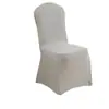 Venda quente atacado multi-cor universal para hotel, casamento, banquete, venue, capa de cadeira elástica de seda de leite