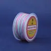 Hilo de Algodón Teñido con Degradado de Cielo Estrellado Estilo Tíbet de 30m para Hacer Pulseras, Tejer Cuerdas y Materiales de Manualidades