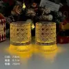 Porta-copos Luminoso Grátis, Copo de Bebida Luminoso Giratório de Alto Valor para Alívio do Estresse, Copo Baixo para Whisky, Copo de Plástico Simples