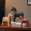 Cavalo de Cerâmica Estilo Medieval para Sala de Estar, Gabinete de TV, Bar de Vinhos, Entrada, Móveis Criativos para Casa, Presente de Inauguração de Casa de Nicho de Alta Qualidade
