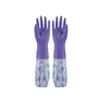 Novas luvas de limpeza para lavar louça e tarefas domésticas, luvas domésticas de borracha, látex, nitrilo, PVC, longas, fornecimento direto da fábrica