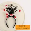 10000 Festival Sagrado Festival de los Fantasmas Fiesta de Disfraces Accesorios de Performance Aro de Cabeza de Calabaza Sombrero de Bruja Murciélago Araña Calavera Aro para el Cabello