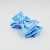 Novo Acessório de Cabeça de Princesa Colorido de Verão com Laço Dupla Face Grande Presilha Simples Elegante Estilo Coreano para Mulheres