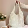 2026 Bolsa Tote Tecida de Ombro e Axila de Grande Capacidade para Mulheres, Nova Bolsa de Praia de Verão para Férias Casuais e Lazer