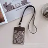 Venda Direta da Fábrica Porta-Crachá Porta-Cartão de Estudante Bolsa de Armazenamento de Marca da Moda Porta-Moedas com Leitura de Vários Cartões Luxo Leve