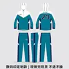 Conjunto de ropa deportiva personalizado para competición casual de club deportivo, con nombres y números impresos, conjunto de atuendo de rendimiento con cremallera completa