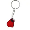 Chaveiro criativo de futebol esportivo Chaveiro de borracha macia em PVC Pingente para bolsa de basquete, vôlei, futebol Venda por atacado
