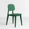 Silla de Plástico con Respaldo Creativo Macaron Nórdico para Uso en Casa, Silla de Comedor de Lujo Ligero, Silla de Ocio Moderna y Simple, Apilable