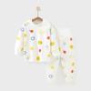 Bebê roupas de outono calças compridas terno algodão roupa interior infantil cintura alta proteção da barriga outono e inverno grosso meninos e meninas pijamas quentes