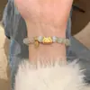 Pulsera de Piedra Ojo de Gato Dragón Hombre Gato con Cuentas para Mujer 2024 Nuevo Estilo Pulsera Lujo Ligero Nicho Gama Alta Exquisita Joyería de Mano