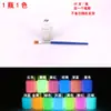 Tinta Luminosa Super Brilhante Pintada à Mão Pigmento Fluorescente Revestimento Luminoso Pó Luminoso Pó Fluorescente Tinta Fluorescente Artística à Base de Água