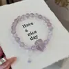 Nuevo popular pulsera de cuentas múltiples de cristal natural DIY cristal exquisito pulsera de cristal de alta gama suministro para transmisión en vivo