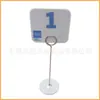 Portanotas con Forma de Corazón de Acero Inoxidable para Bodas, Soporte Sencillo tipo Paleta con Base de Aleación de Zinc, Gran Cantidad, Precio Excelente