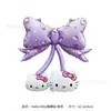 Estilo celebridade da internet Hello Kitty Laço Bola Bobo Balão de Ar Flutuante Decoração de Aniversário Balões Feira Noturna Vendedor de Rua