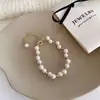 Shijia Pérola Colar Pulseira Feminina Luz Luxo Nicho Acessórios Colar Cadeia Cyber Celebridade Feminina Estilo Francês Pulseira Coldre Médio Corrente Feminina