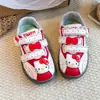 Zapatos Casuales de Dibujos Animados para Niñas Otoño 2026 Nuevos Doble Velcro Suela Suave Zapatos Diarios para Niñas Pequeñas de Jardín de Infancia