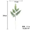 Decoração de Natal Folhas de Pinheiro Simuladas Folhas de Pinheiro Estereoscópicas Plantas Verdes Simuladas Arranjo de Flores Acessórios de Decoração para Casa Folhas Simuladas