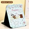 Espejo de maquillaje de cachorro lindo, diseño nuevo, engrosado para uso en casa, viajes y uso al aire libre, resistente a caídas, portátil y de alta definición