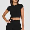 Tops Deportivos Delgados Transfronterizos para Yoga y Deportes al Aire Libre para Mujer, Camisetas de Manga Larga de Secado Rápido, Ropa de Yoga Ajustada para Fitness, Running y Entrenamiento