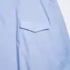 Ropa de Mujer al por Mayor Transfronteriza Estilo Europeo y Americano Primavera 2026 Nueva Moda Sencilla Camisa de Popelina Holgada Estilo Bolsillo