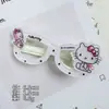 Pasador de Gatito con Gafas de Puntos, Pinza para el Cabello Versátil Dulce y Linda para Niños