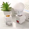 Enchufe de conversión de energía de tres pines industrial doméstico LED enchufe de alimentación trifásico con toma de tierra global de tres etapas