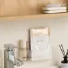 Caja de almacenamiento para gabinete con espejo, organizador de cosméticos para pared, mascarillas faciales, labiales, gadget para baño, estante de almacenamiento detrás de la puerta del gabinete del baño