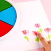 Al por mayor Almohadilla de tinta para pintura de dedos de colores para jardín de infantes Placa para huellas de palma de estudiantes de primaria Pintura lavable Almohadilla de tinta para niños Frotar