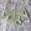 Pantaletas de Malla Transpirable Sin Costuras de Modal, Braguitas Transparentes Sexys de Encaje Bordado para Mujer, Pantaletas de Encaje