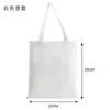 Bolsa de Lona em Branco DIY Infantil para Preencher à Mão Pintar à Mão Bolsa para Estudante com Grafite Ecológica Bolsa Carteiro Bolsa para Pintura