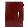 Para iPad Pro 2020 Padrão Couro Crazy Horse Fivela de Metal Capa Plana Multifuncional Suporte Flip Capa de Couro mini6