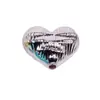Corazón Acrílico Hueco con Forma de Onda de Agua Nube Corazón Cuentas Cadena para Teléfono Colgante de Bolso Accesorios para Joyería DIY Venta al por Mayor