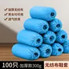 Capas de Sapato para Casa Capas de Sapato Descartáveis Tecido Não Tecido Espessado Para Sala de Computador de Estudante Coberturas para Pés Espessadas à Prova de Poeira Antiderrapantes Limpas