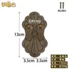 Armário Novo Estilo Chinês Transfronteiriço Puxador de Cobre Puro Ferragens para Móveis Antigos Acessórios Puxador de Latão Bronze Puxador de Porta de Armário