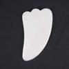 Pedra Gua Sha de Mármore Branco Massageador Facial de Jade, Ferramenta Facial de Beleza Gua Sha, Ferramenta Especial Gua Sha para Meridianos da Medicina Tradicional Chinesa